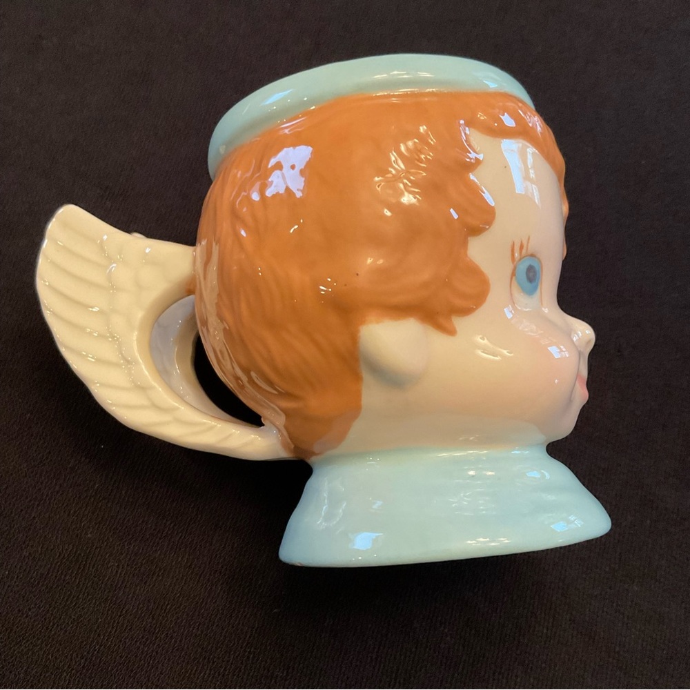 Vintage Little Boy Ceramic Cup/Vase